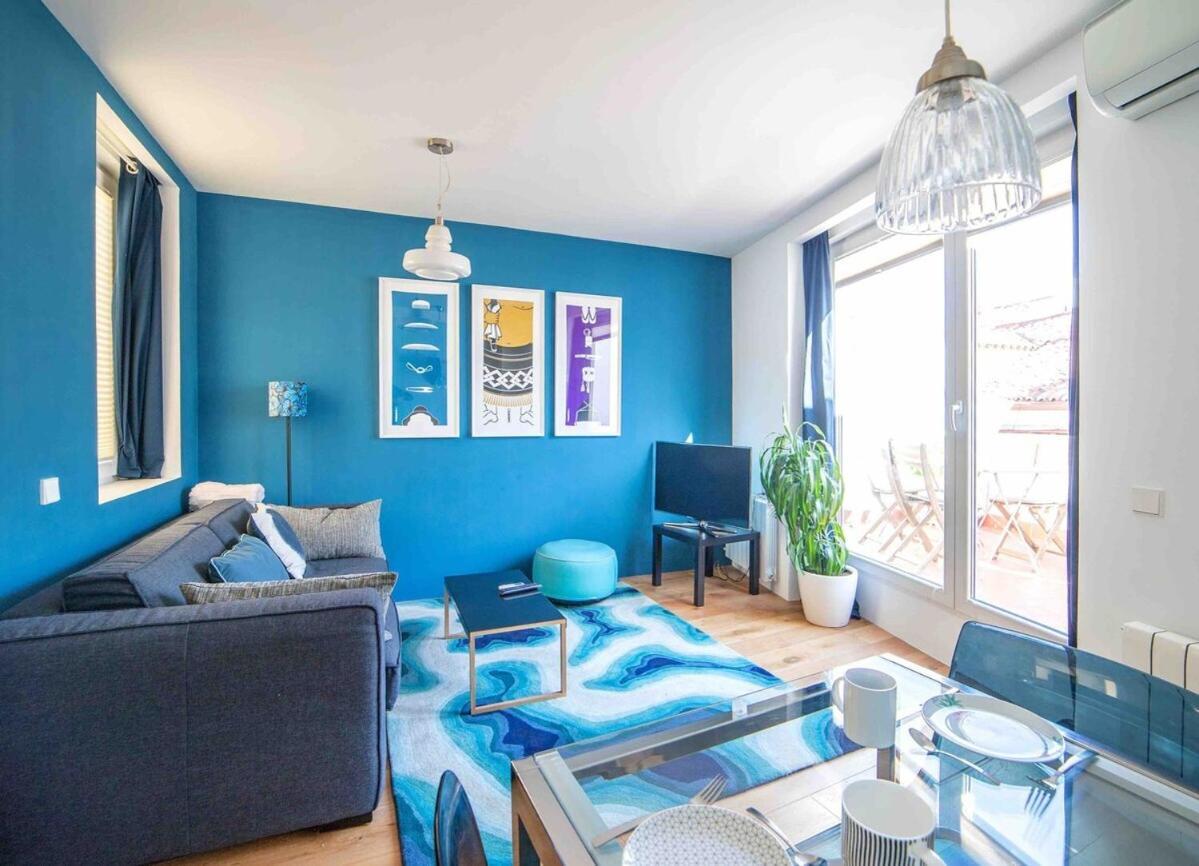 Myhousespain - Modern Penthouse Close To Gran Via - Big Terrace Madrid Eksteriør bilde