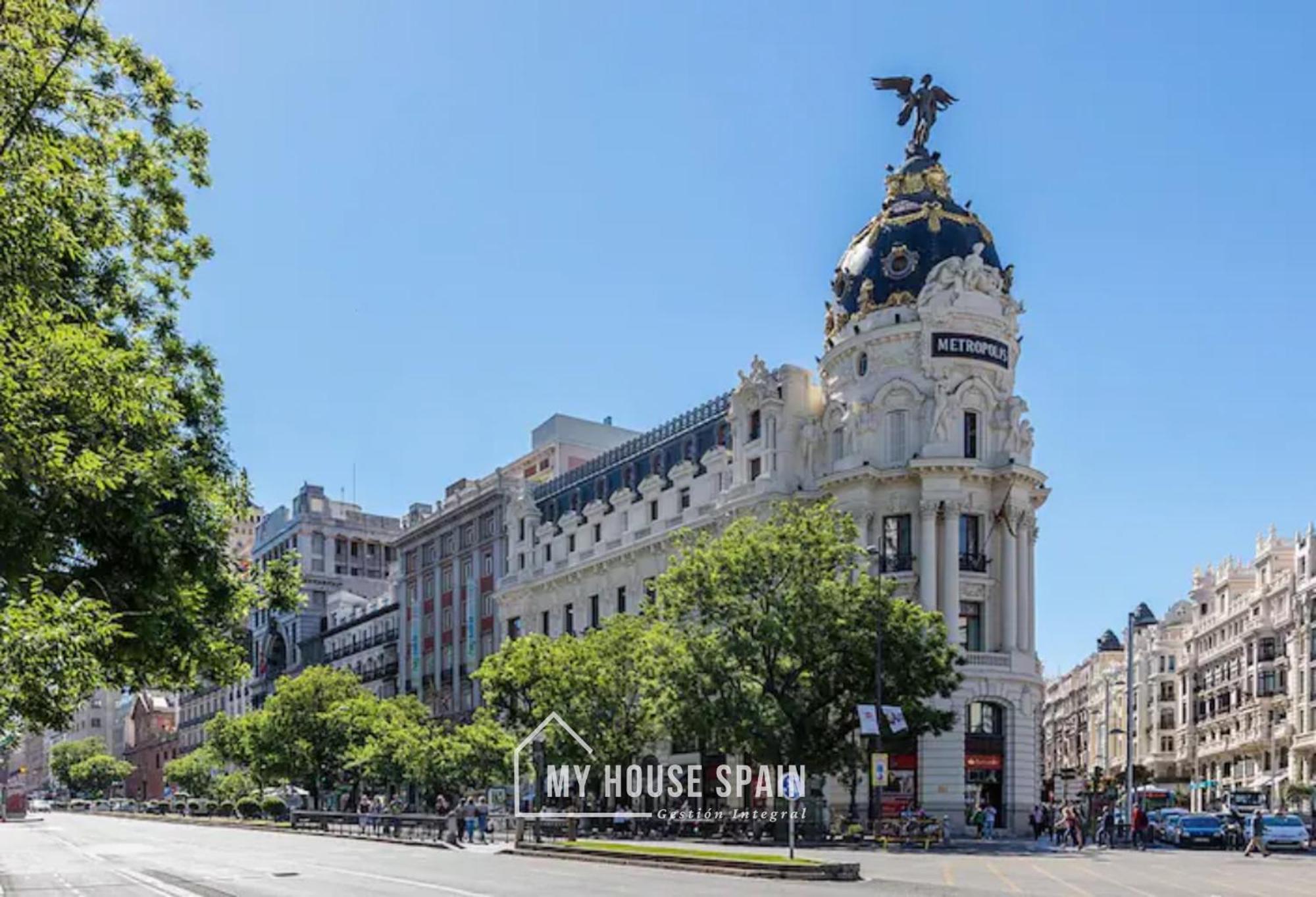 Myhousespain - Modern Penthouse Close To Gran Via - Big Terrace Madrid Eksteriør bilde