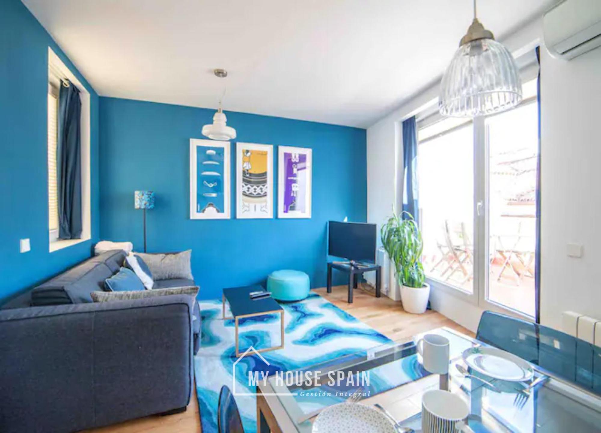 Myhousespain - Modern Penthouse Close To Gran Via - Big Terrace Madrid Eksteriør bilde